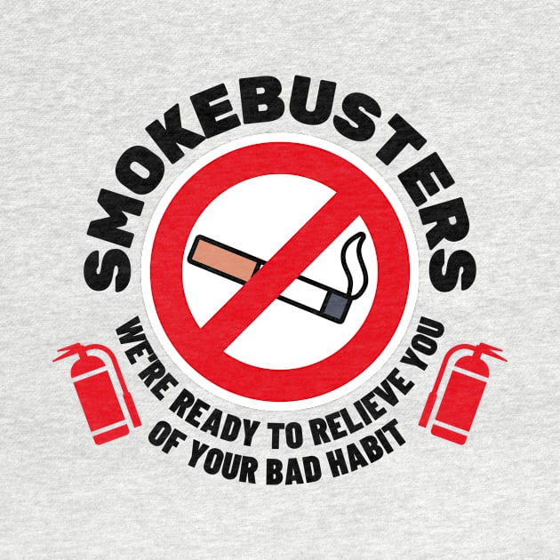 Smokebusters No Smoking Sign Logo by Movie Vigilante